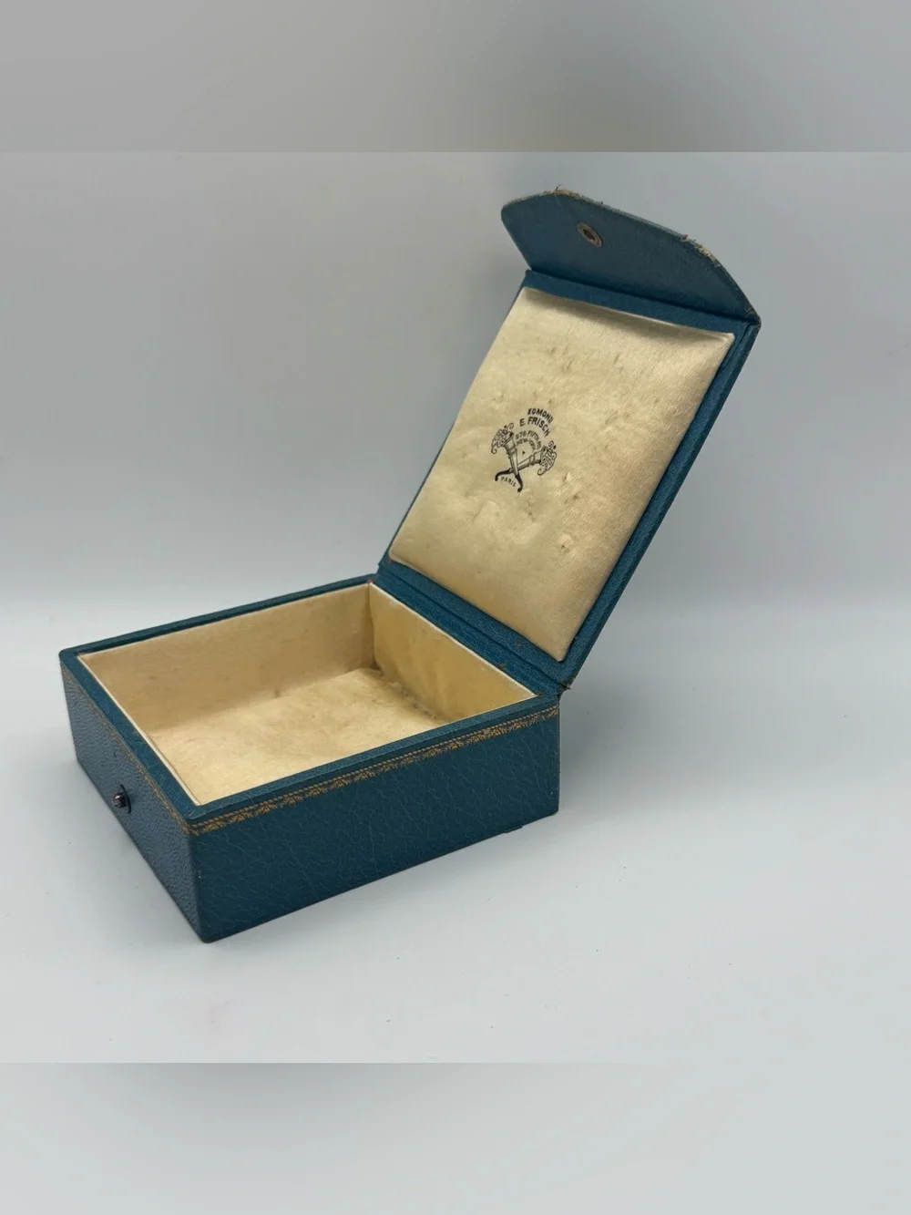 Vintage Edmond E. Frisch Jewelry Presentation Box Fifth Ave New York Paris